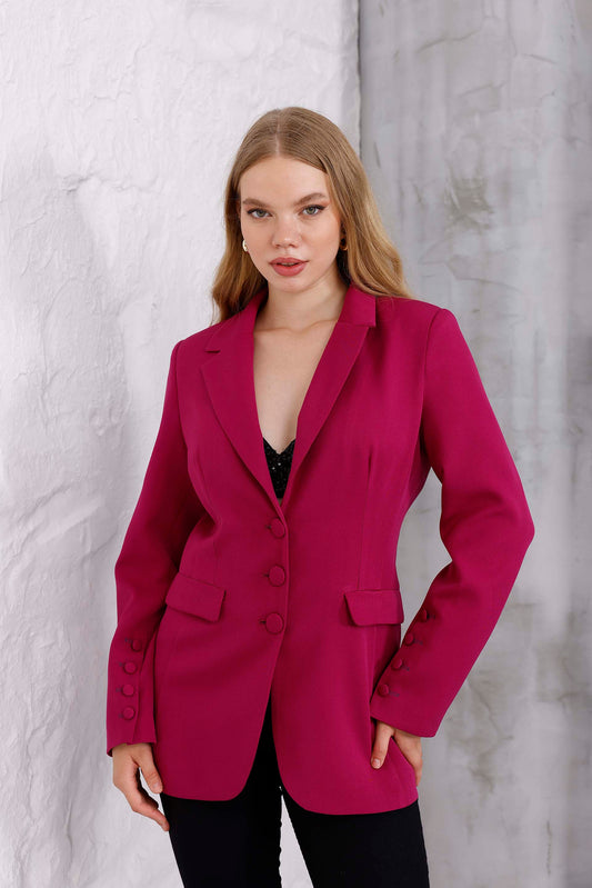 Emerald Ceket Kırmızı