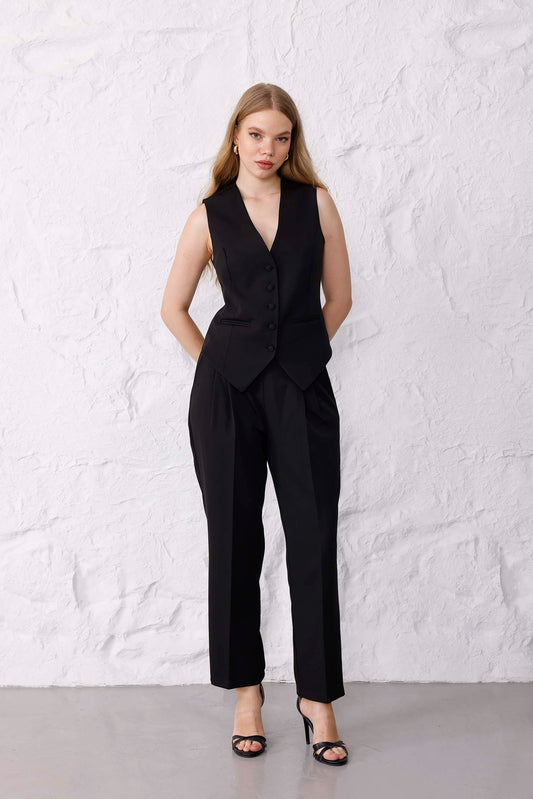 Jade Yelek Siyah Sıfır Kol